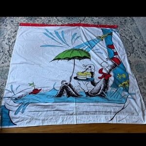 Pottery Barn Kids Dr Seuss Cat in The Hat Shower Curtain